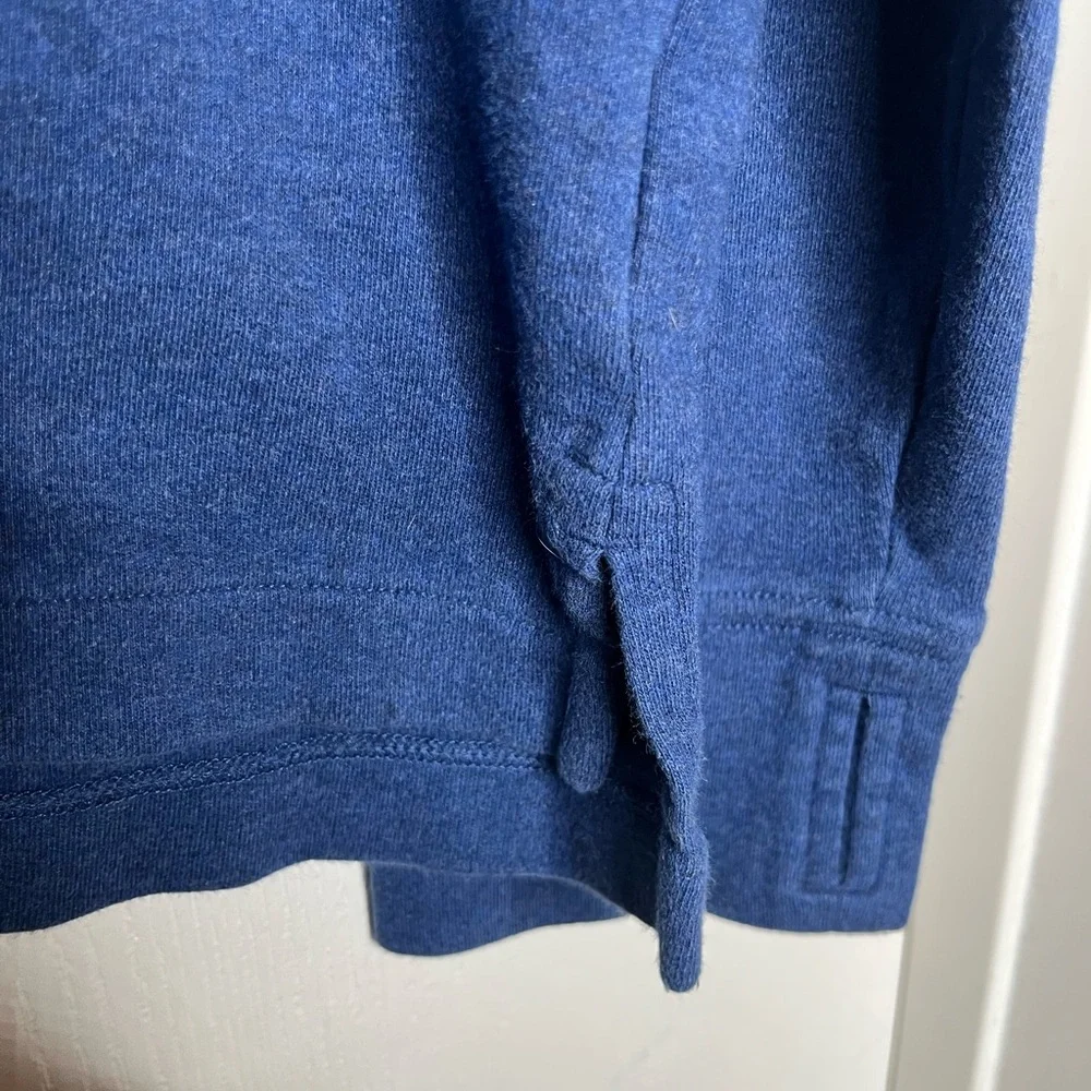 Vineyard Vines Blue 1/4 Snap Pullover with Pink Logo Size XL - Picture 5 of 6